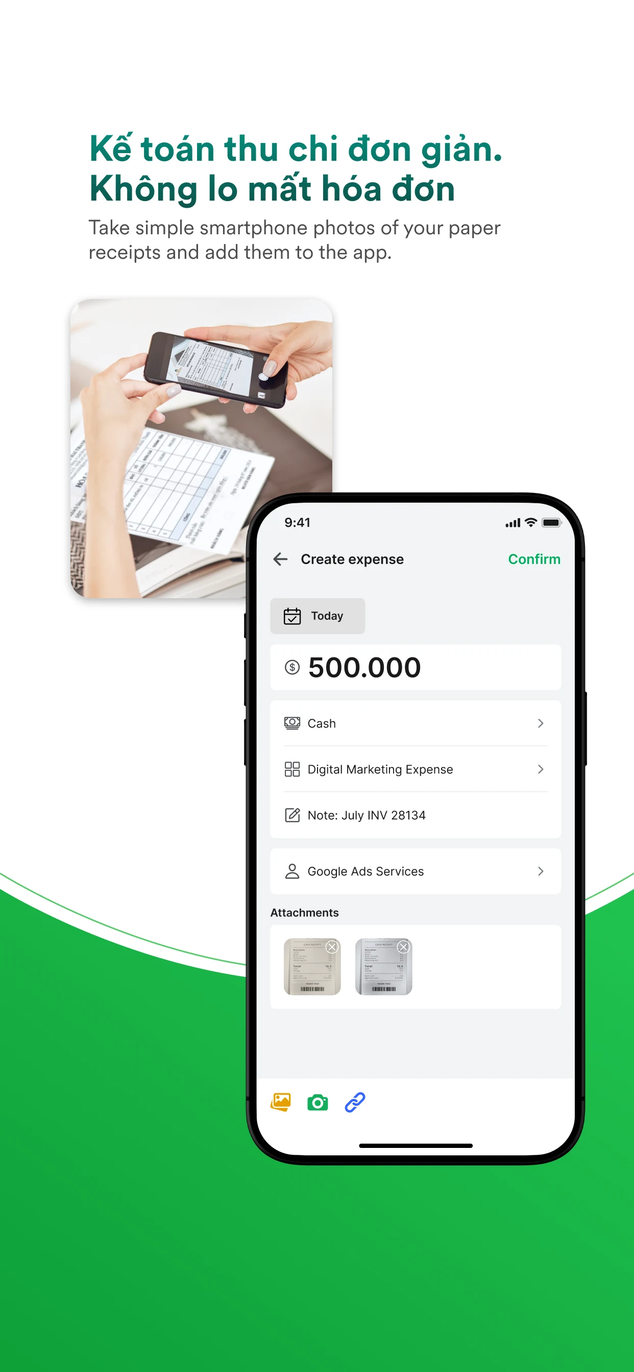 FinanBook - Quản lý dòng tiền screenshot
